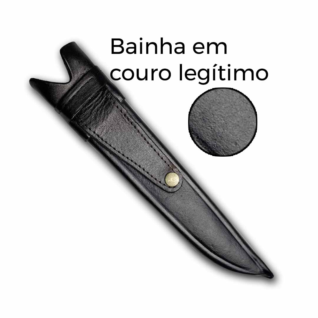 Faca Churrasco Artesanal 8" Agro é top