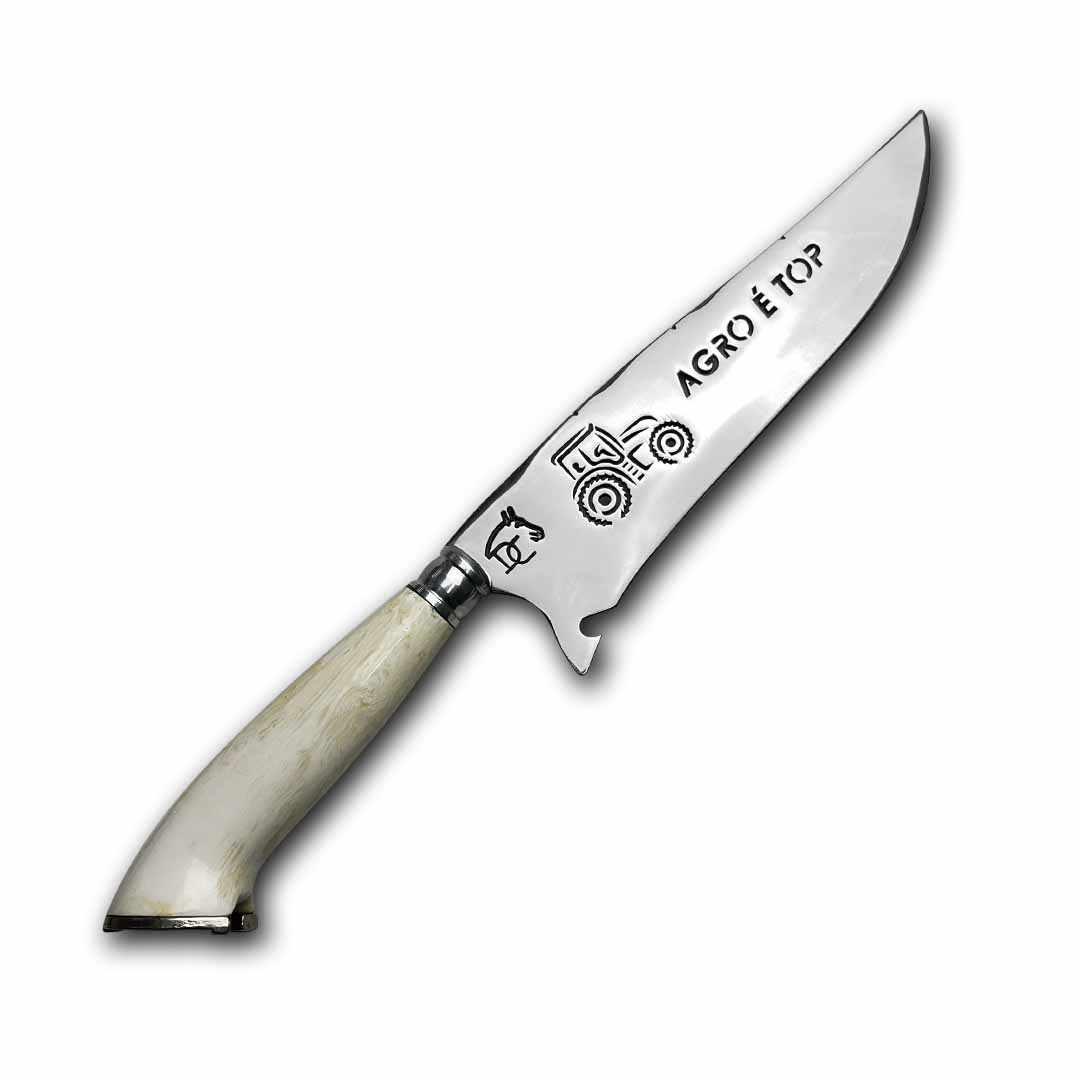 Faca Churrasco Artesanal 8" Agro é top