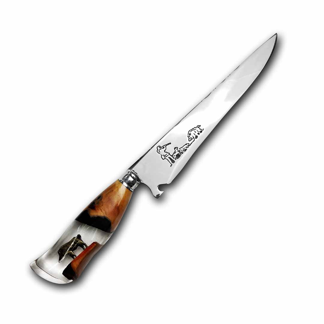Faca Churrasco Artesanal 10" Caçador